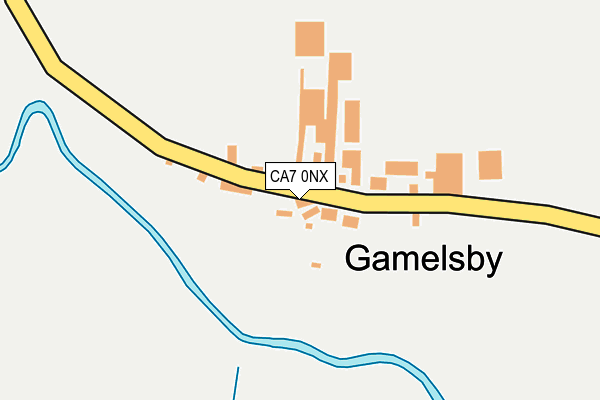 CA7 0NX map - OS OpenMap – Local (Ordnance Survey)