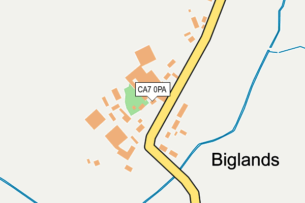 CA7 0PA map - OS OpenMap – Local (Ordnance Survey)