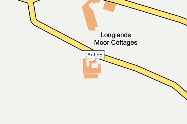 CA7 0PE map - OS OpenMap – Local (Ordnance Survey)