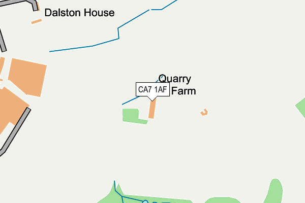 CA7 1AF map - OS OpenMap – Local (Ordnance Survey)