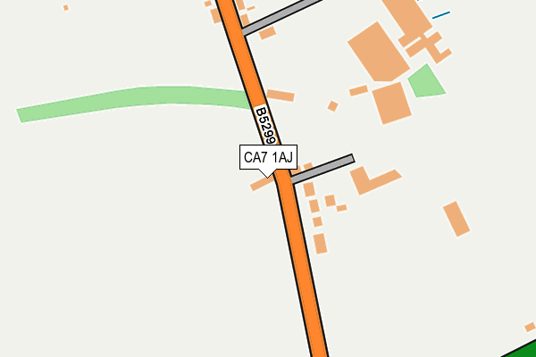 CA7 1AJ map - OS OpenMap – Local (Ordnance Survey)