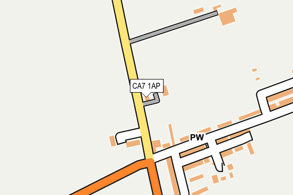 CA7 1AP map - OS OpenMap – Local (Ordnance Survey)