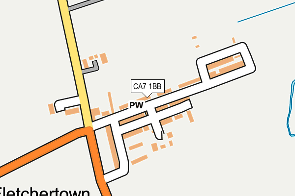 CA7 1BB map - OS OpenMap – Local (Ordnance Survey)