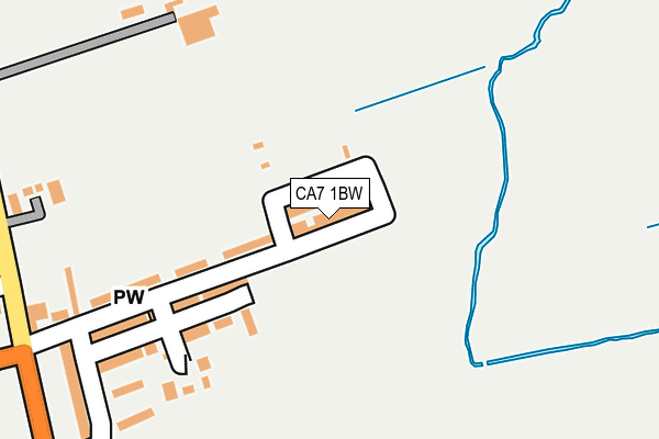 CA7 1BW map - OS OpenMap – Local (Ordnance Survey)