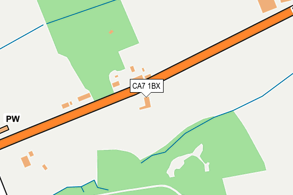 CA7 1BX map - OS OpenMap – Local (Ordnance Survey)