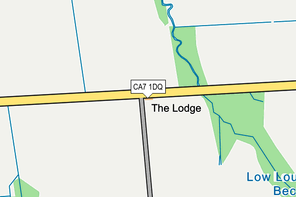 CA7 1DQ map - OS OpenMap – Local (Ordnance Survey)