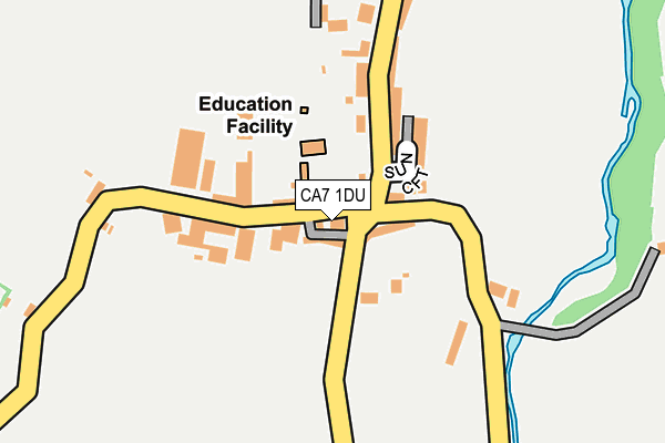 CA7 1DU map - OS OpenMap – Local (Ordnance Survey)