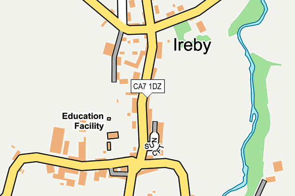 CA7 1DZ map - OS OpenMap – Local (Ordnance Survey)