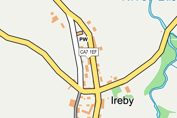 CA7 1EF map - OS OpenMap – Local (Ordnance Survey)