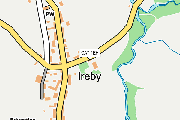 CA7 1EH map - OS OpenMap – Local (Ordnance Survey)