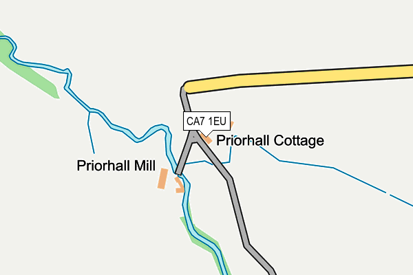 CA7 1EU map - OS OpenMap – Local (Ordnance Survey)