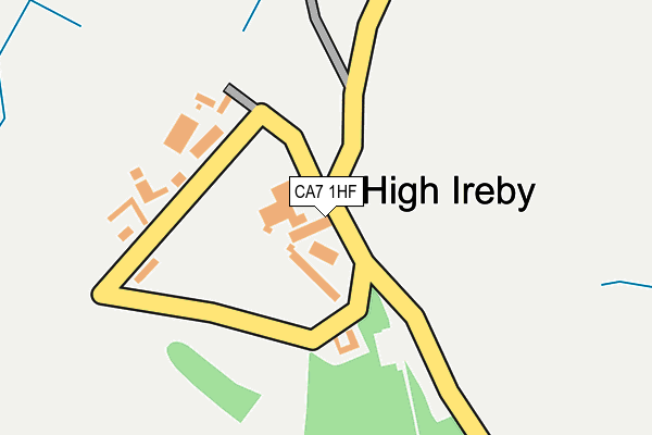 CA7 1HF map - OS OpenMap – Local (Ordnance Survey)