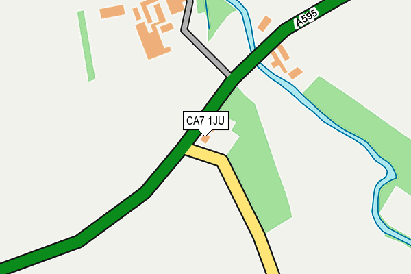 CA7 1JU map - OS OpenMap – Local (Ordnance Survey)