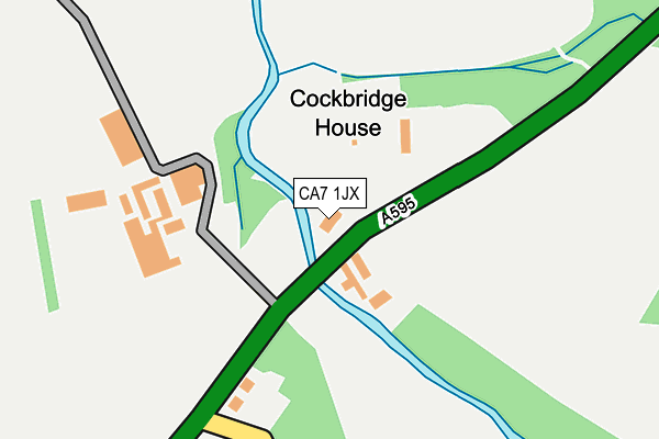 CA7 1JX map - OS OpenMap – Local (Ordnance Survey)