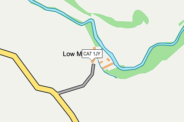 CA7 1JY map - OS OpenMap – Local (Ordnance Survey)