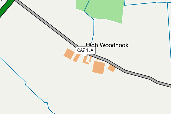 CA7 1LA map - OS OpenMap – Local (Ordnance Survey)