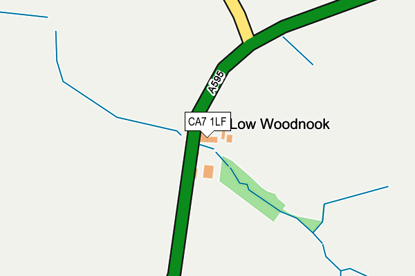 CA7 1LF map - OS OpenMap – Local (Ordnance Survey)