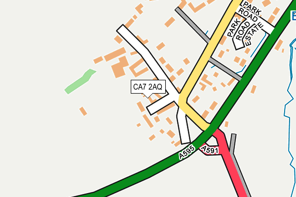 CA7 2AQ map - OS OpenMap – Local (Ordnance Survey)