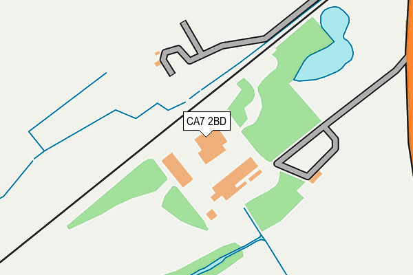 CA7 2BD map - OS OpenMap – Local (Ordnance Survey)
