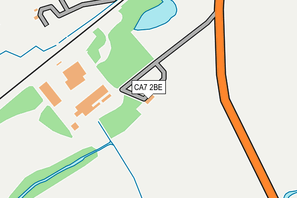 CA7 2BE map - OS OpenMap – Local (Ordnance Survey)