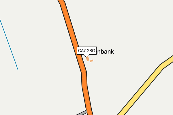 CA7 2BG map - OS OpenMap – Local (Ordnance Survey)