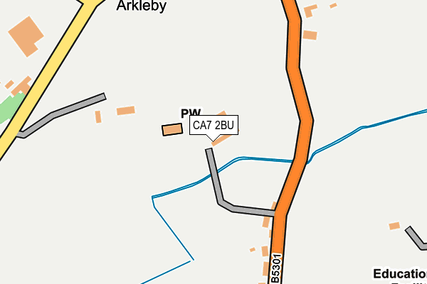 CA7 2BU map - OS OpenMap – Local (Ordnance Survey)