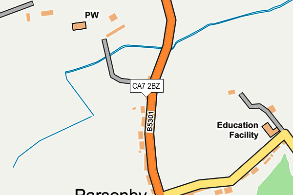 CA7 2BZ map - OS OpenMap – Local (Ordnance Survey)