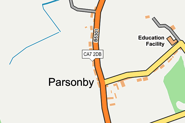 CA7 2DB map - OS OpenMap – Local (Ordnance Survey)