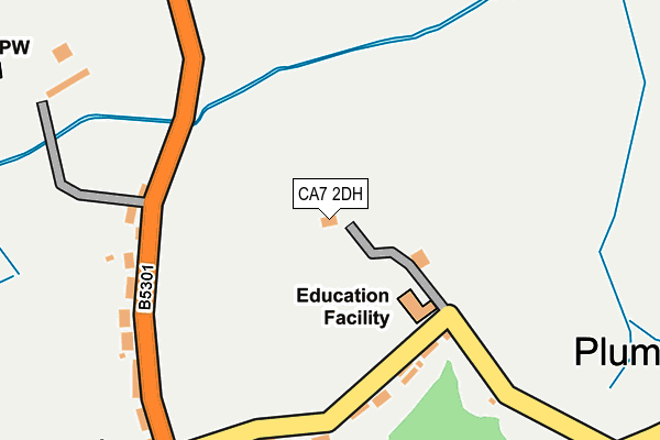 CA7 2DH map - OS OpenMap – Local (Ordnance Survey)