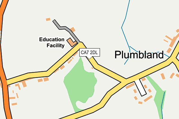 CA7 2DL map - OS OpenMap – Local (Ordnance Survey)