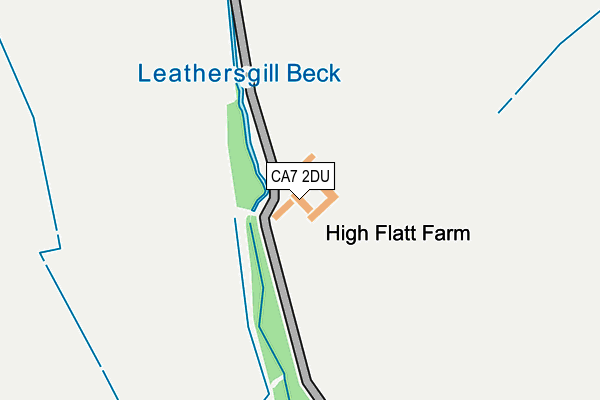 CA7 2DU map - OS OpenMap – Local (Ordnance Survey)