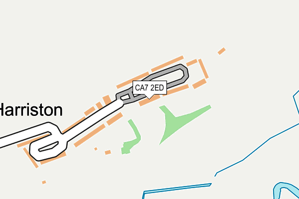CA7 2ED map - OS OpenMap – Local (Ordnance Survey)