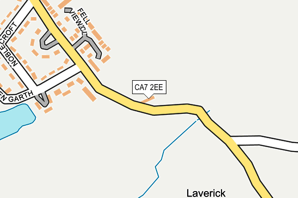 CA7 2EE map - OS OpenMap – Local (Ordnance Survey)