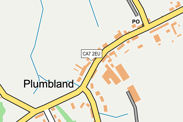 CA7 2EU map - OS OpenMap – Local (Ordnance Survey)