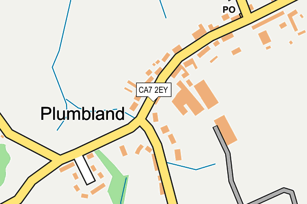 CA7 2EY map - OS OpenMap – Local (Ordnance Survey)