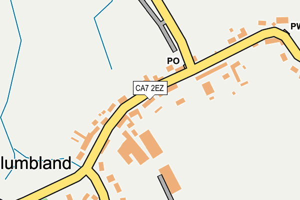 CA7 2EZ map - OS OpenMap – Local (Ordnance Survey)
