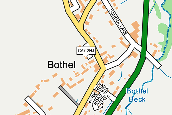 CA7 2HJ map - OS OpenMap – Local (Ordnance Survey)