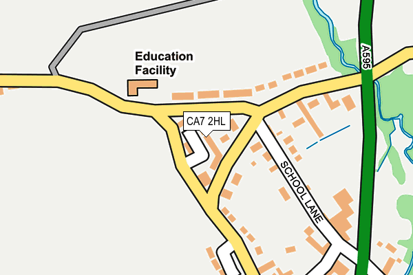 CA7 2HL map - OS OpenMap – Local (Ordnance Survey)