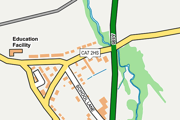 CA7 2HS map - OS OpenMap – Local (Ordnance Survey)