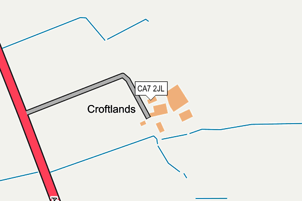 CA7 2JL map - OS OpenMap – Local (Ordnance Survey)