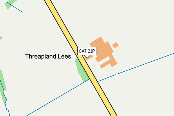 CA7 2JP map - OS OpenMap – Local (Ordnance Survey)