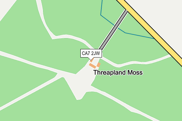 CA7 2JW map - OS OpenMap – Local (Ordnance Survey)