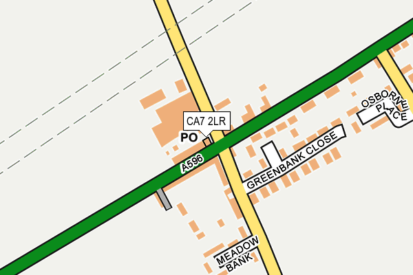 CA7 2LR map - OS OpenMap – Local (Ordnance Survey)
