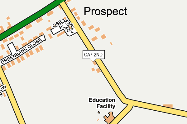 CA7 2ND map - OS OpenMap – Local (Ordnance Survey)