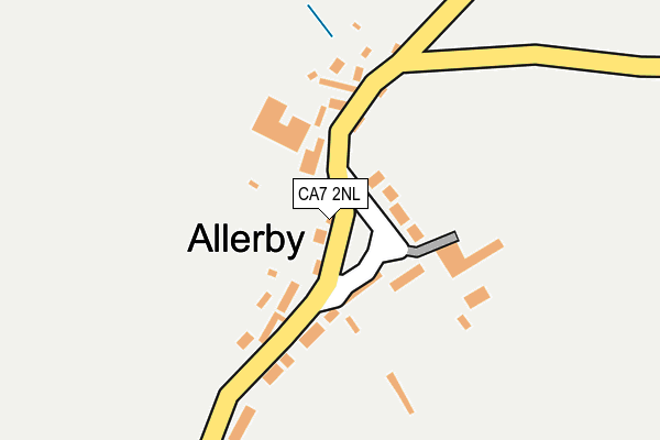 CA7 2NL map - OS OpenMap – Local (Ordnance Survey)