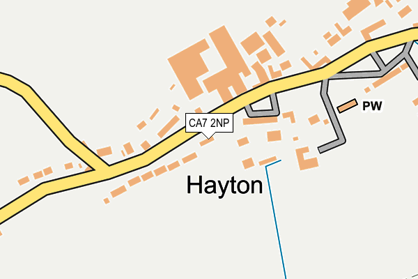 CA7 2NP map - OS OpenMap – Local (Ordnance Survey)
