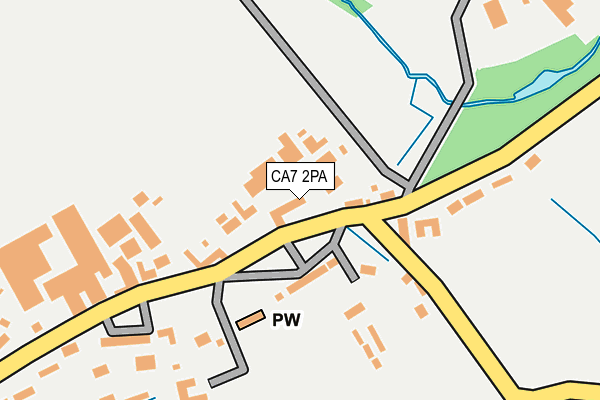 CA7 2PA map - OS OpenMap – Local (Ordnance Survey)