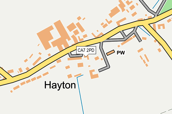 CA7 2PD map - OS OpenMap – Local (Ordnance Survey)