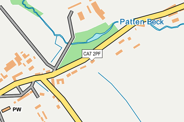 CA7 2PF map - OS OpenMap – Local (Ordnance Survey)