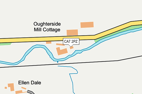 CA7 2PZ map - OS OpenMap – Local (Ordnance Survey)